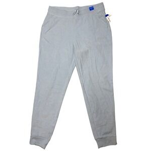 New Marc New York Andrew Marc Womens Blue Ribbed Jogger Pants Size Large